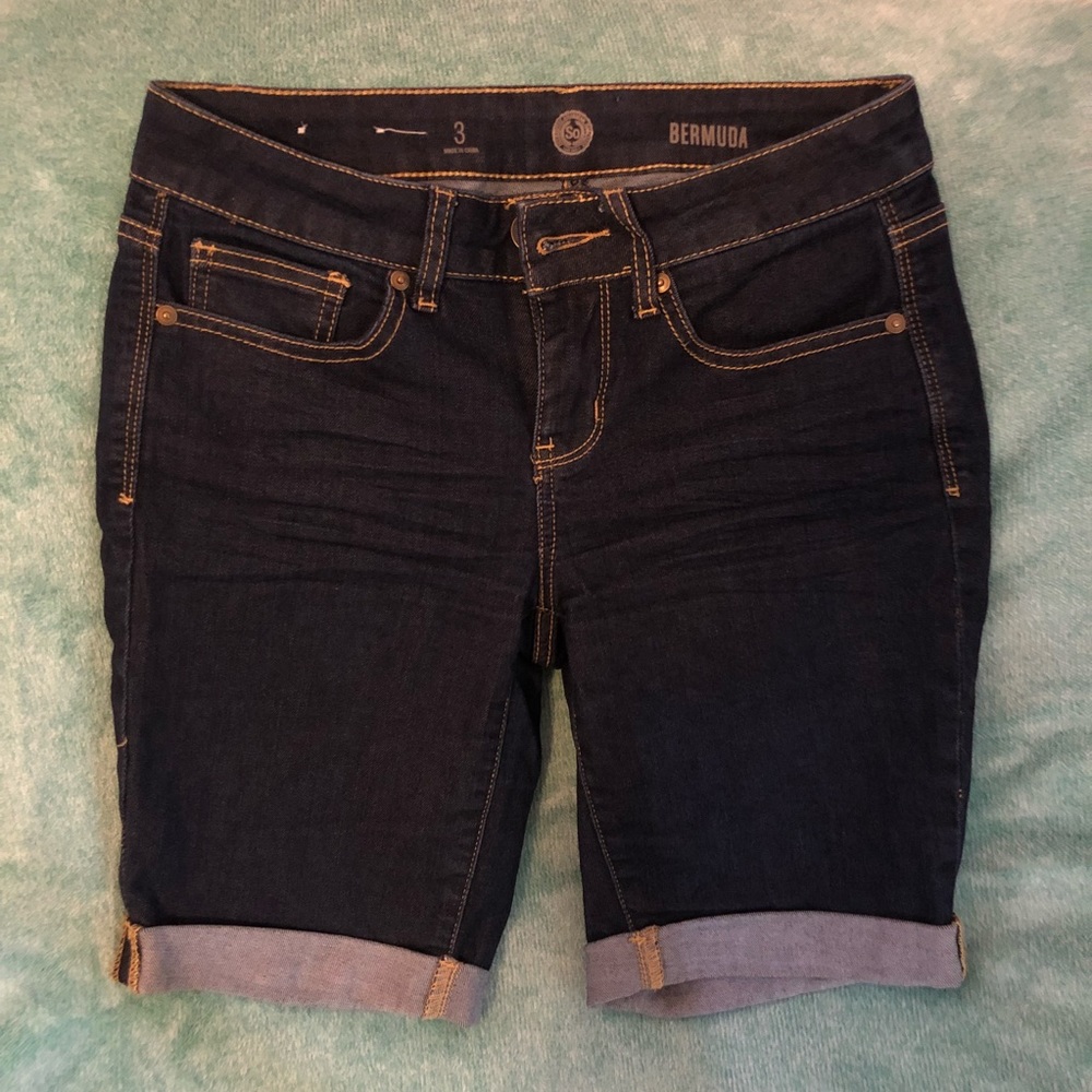 SO Denim Bermuda Shorts Size 3